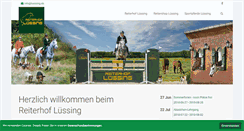 Desktop Screenshot of luessing.de
